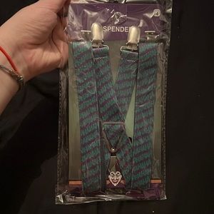 Joker costume suspenders